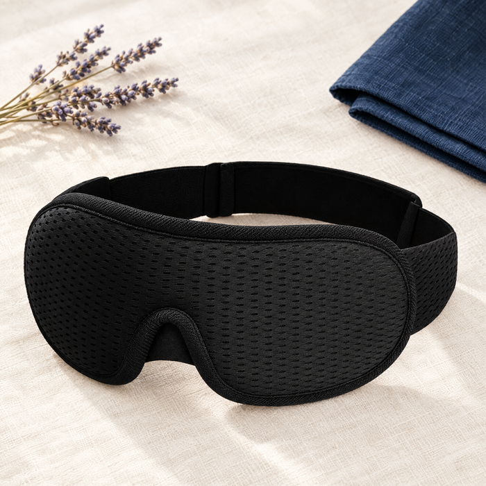 Sömnmasken 3D i svart
