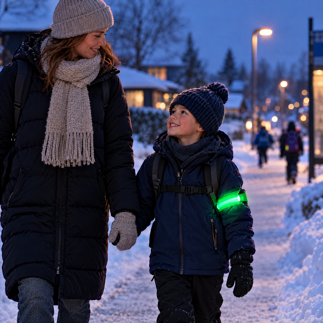 Reflexbandet med LED